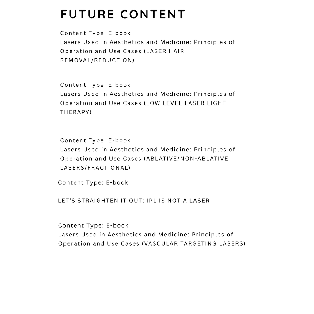 EBOOK ON HOW TO DETERMINE WHICH LASER IS BEST FOR TATTOO AND PIGMENTATION REMOVAL VMS SOLUTIONS SHOP