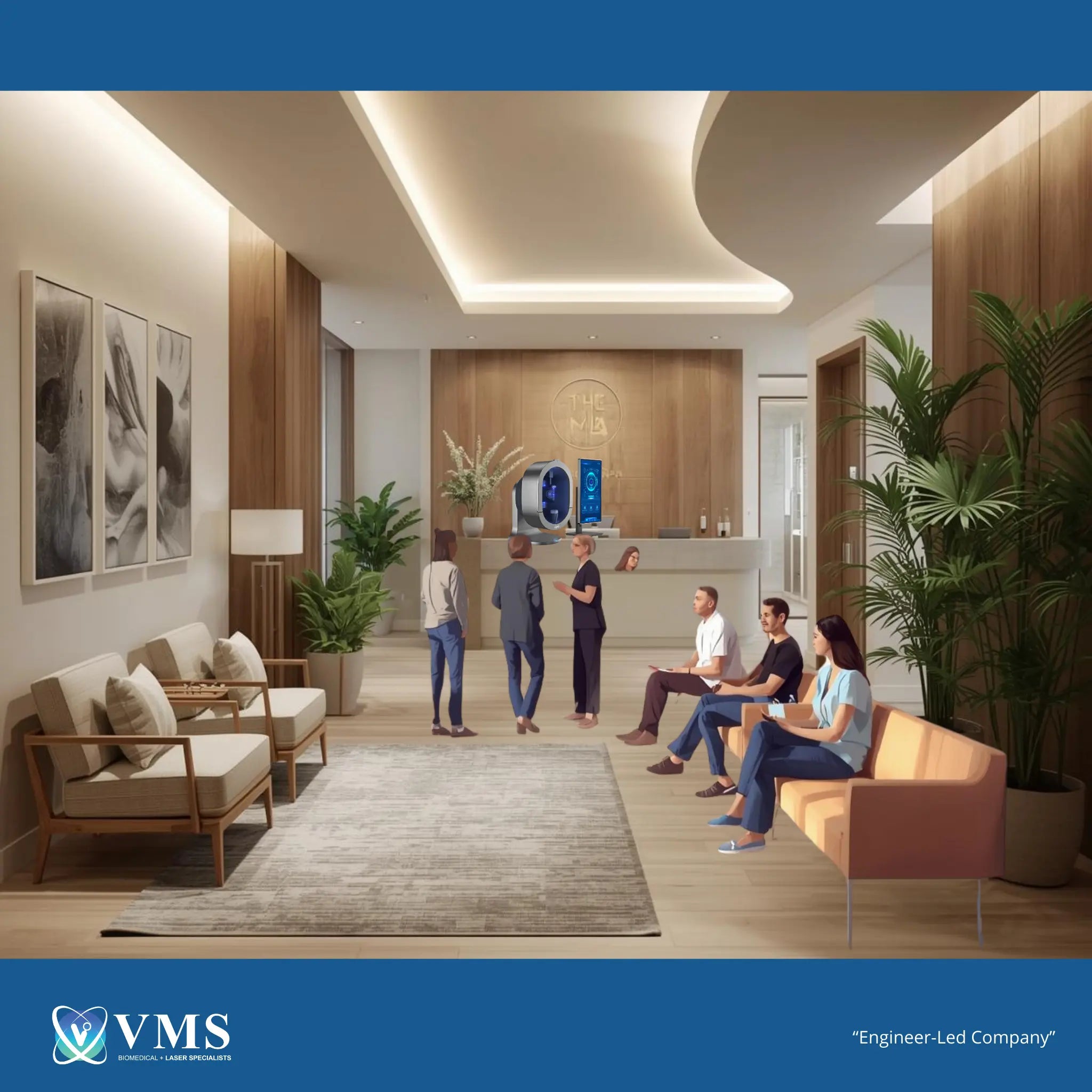 Skincare Analysis Device with Scalp Analysis powered by AI Model S5 VMS SOLUTIONS SHOP