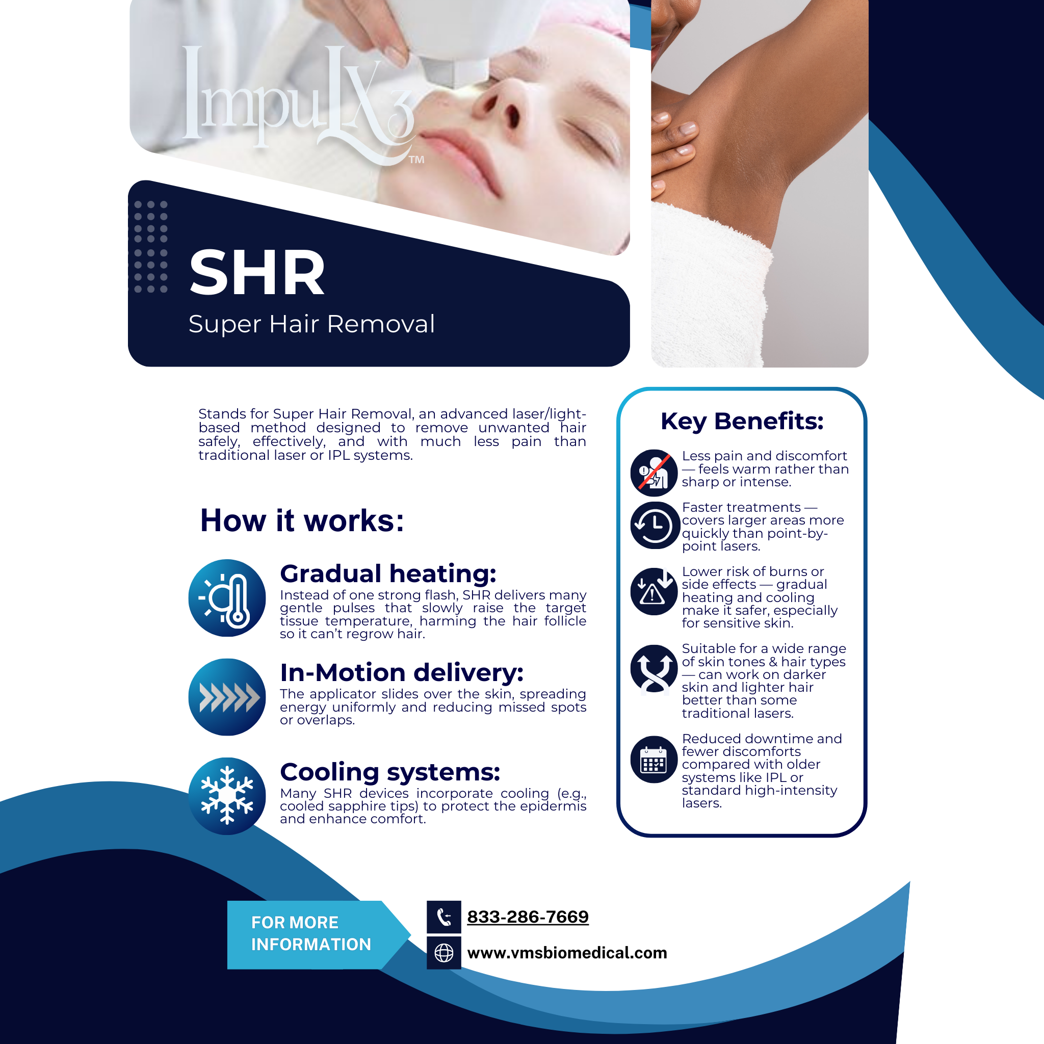 Impulx3™ IPL Machine | Lumecca & BBL Hero Alternative | OPT SHR for All Skin Types VMS (Ventura Medtech Solutions) Online Store for Content and Products
