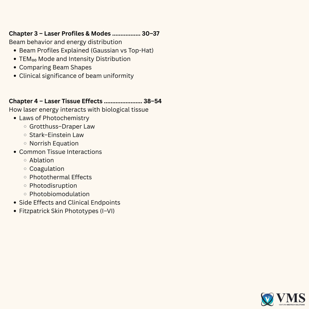 Lasers: Master the Science, Own the Treatment, “This eBook will challenge what you think you already know.” VMS (Ventura Medtech Solutions) Online Store for Content and Products