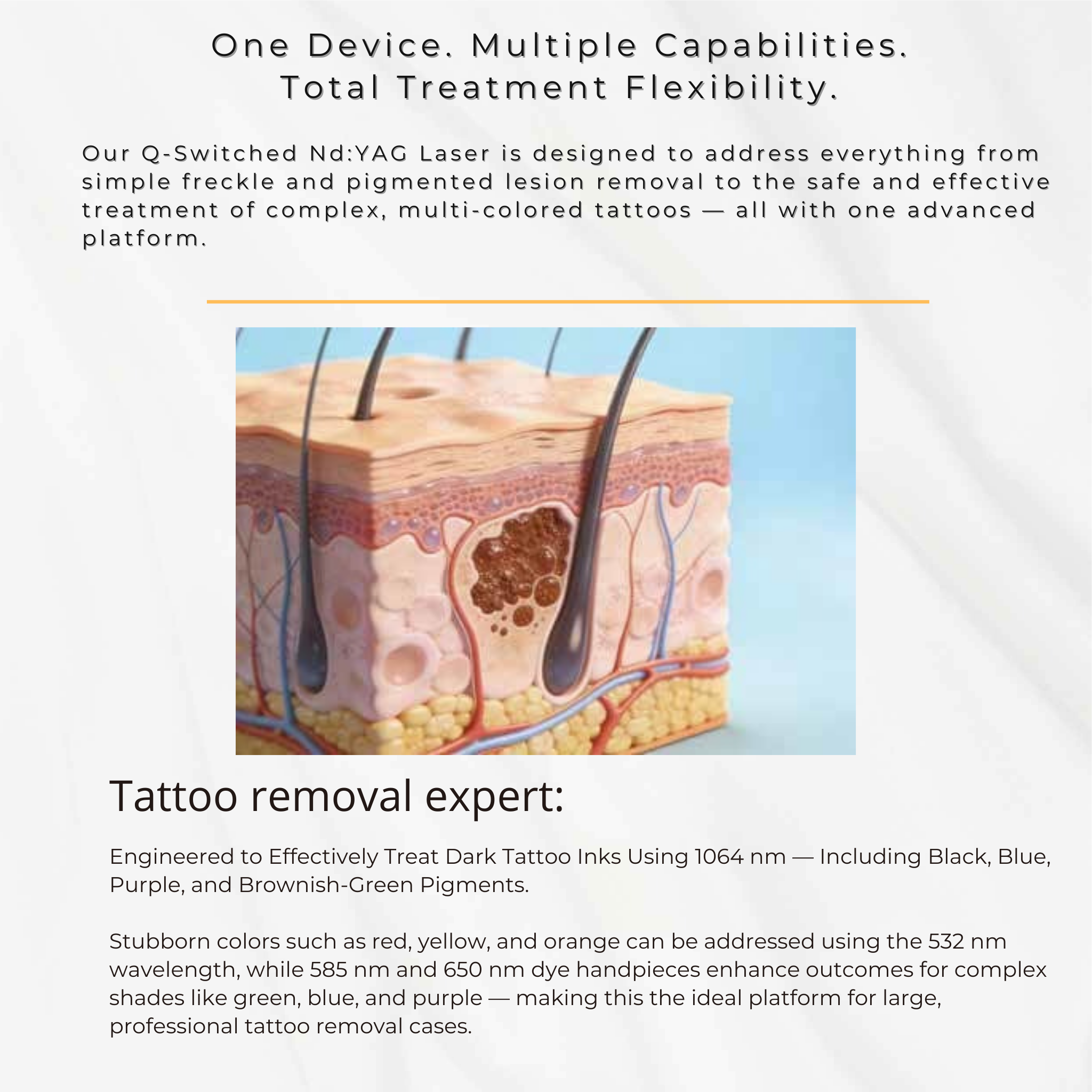 Q-Switched Nd:YAG Laser System for Tattoo Removal & Pigmentation Treatments VMS (Ventura Medtech Solutions) Online Store for Content and Products