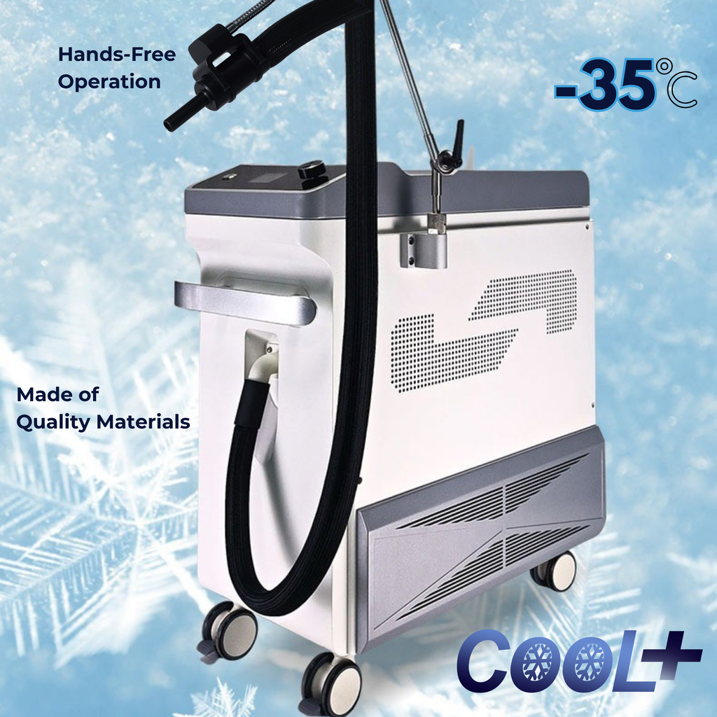 Cool+ Skin Cooling System | Medical Chiller for Laser & IPL | -35°C Cooling Power VMS (Ventura Medtech Solutions) Online Store for Content and Products