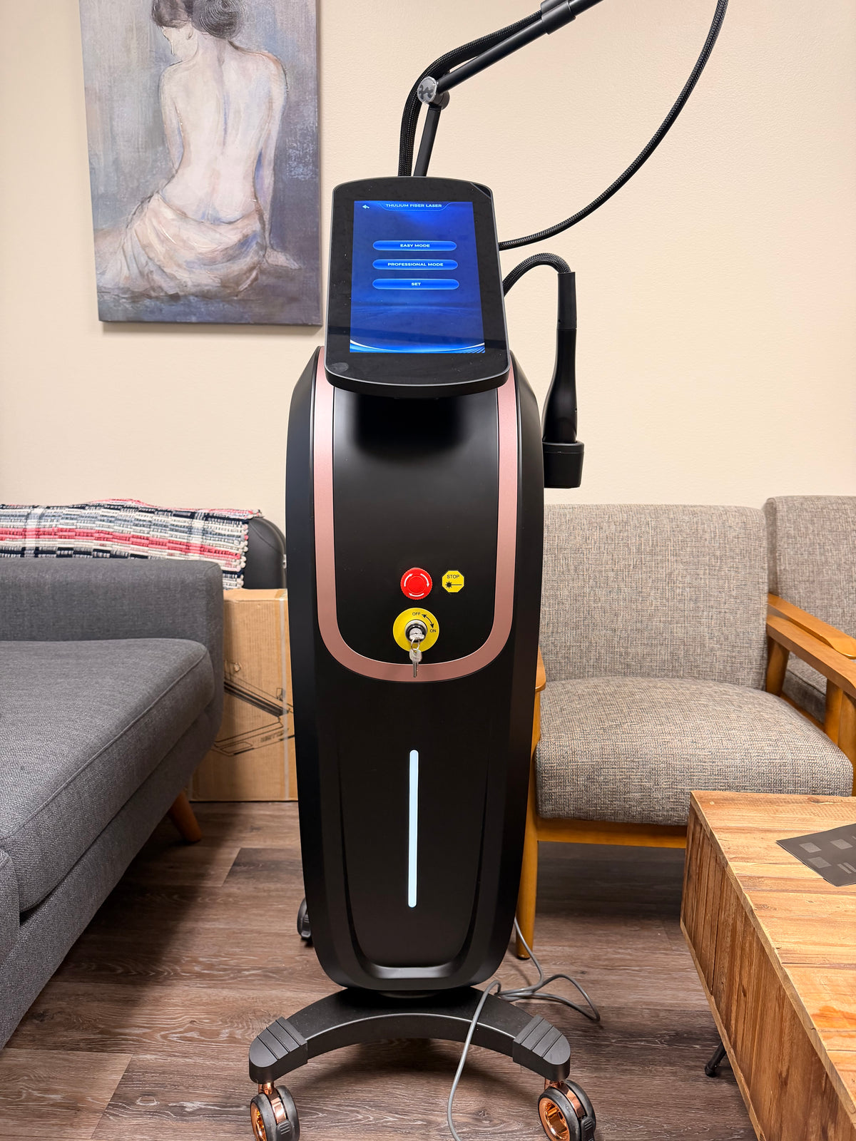 1927 nm Thulium Fiber Laser | Precision Skin Rejuvenation | appropriately priced compared to Nouvaderm, Lutronic Ultra, Sciton Moxi, Rohrer Revive