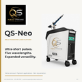 QS-Neo 350 ps Multi-Wavelength Picosecond Laser for Tattoo Removal &amp; Pigmentation AMAURY THE LASER KING TOP PICKS powered by VMS