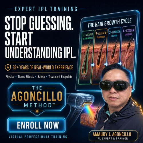 Expert Virtual IPL Training Course | The Agoncillo Method™ VMS (Ventura Medtech Solutions) Online Store for Content and Products